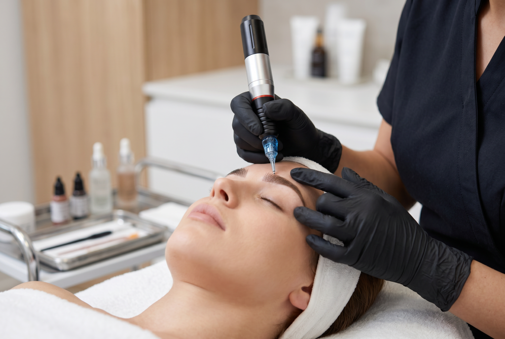 Best PMU needle for hairstroke brows